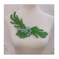 Wholesale  Rhinestone Applique Patch Iron on Clothes for Wedding Decoration