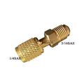 COOLWORLD Brass R410A Swivel Adapter Fitting M5/16'' X F1/4''' for HVAC