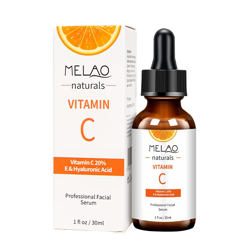 Custom logo melao Wholesale  Vitamin c Serum 25%  for Skin