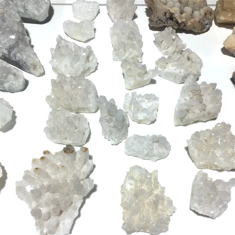 Natural  Reiki Rock Clear Quartz Crystal Cluster Han Top Quality Irregular Shape White Crystal Cluster