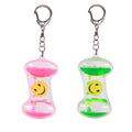 Liquid Timer Keychain Acrylic Liquid Motion Keyring Liquid Motion Timer Keychain for Kid Funny Gifts