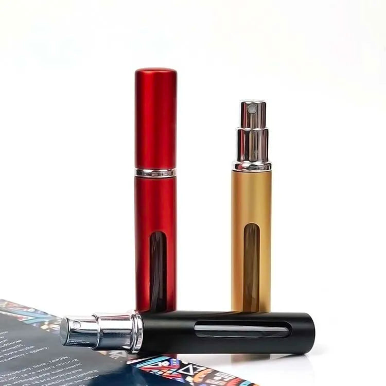 5m Metal Travel Mini Portable Size Spray Bottom Fill Refill Atomiser Aluminum Refillable Perfume Atomizer Bottles