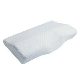 Velvet Bed Sleep Wedge Custom Contour Orthopedic Butterfly Shaped Pillows Side Sleeper Anti Snore Cervical Memory Foam Pillow