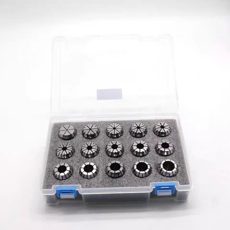 JR CNC Lathe Holder Clamping Range 0.5mm-7mm ER11 Collet Set ER11 Chuck Set