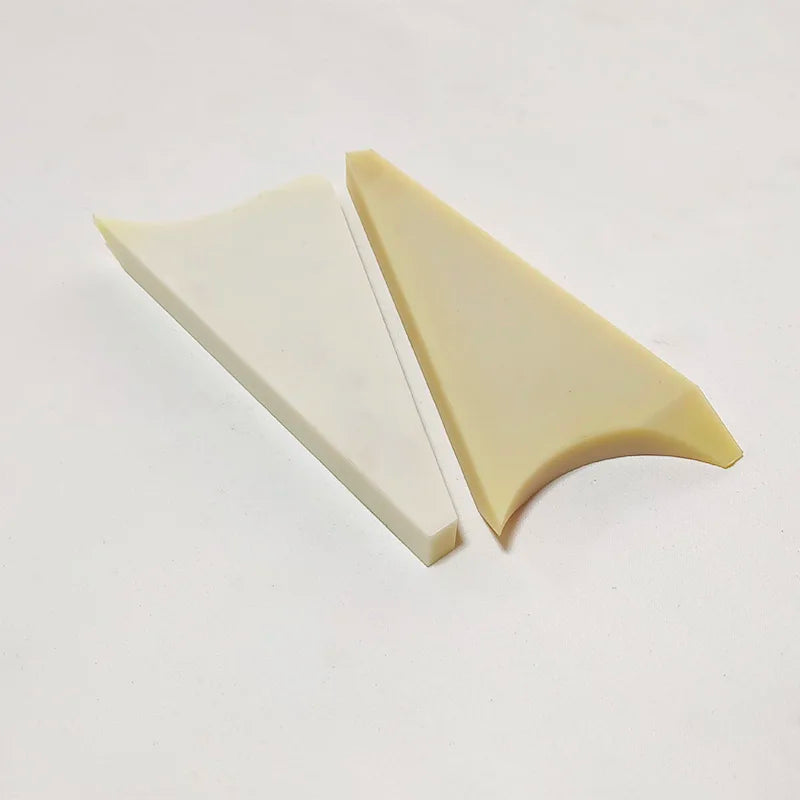 1 Pair White Ink Duct End Blocks for SM102 Offset Printing Machine
