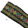 10cm Wide Webbing Diy Hanfu Costume Sewing Jacquard Patterns Trimming Ribbon Embroidery Home Textile Ethnic Lace Trims