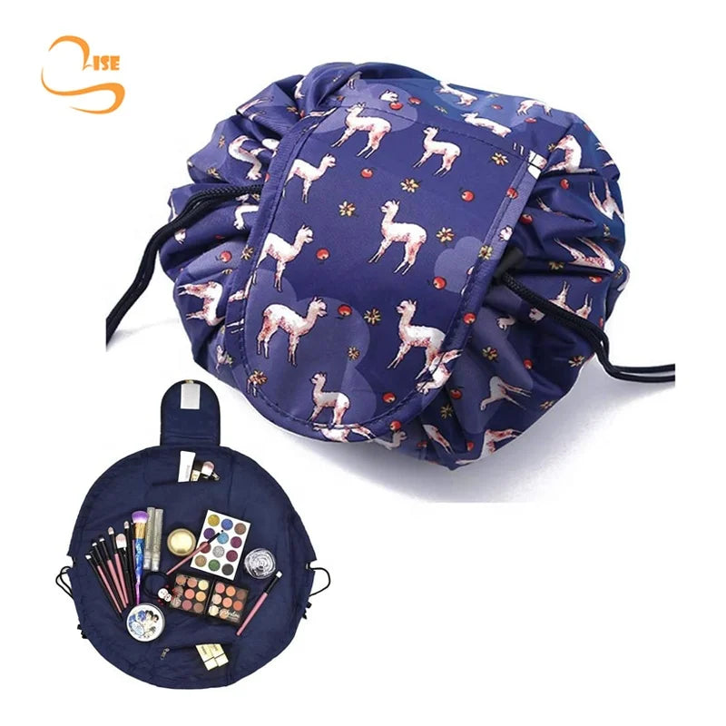 Large Capacity Portable Casual Drawstring Storage Organizer Waterproof Quick Pack Woman Girl Bag Makeup Travel