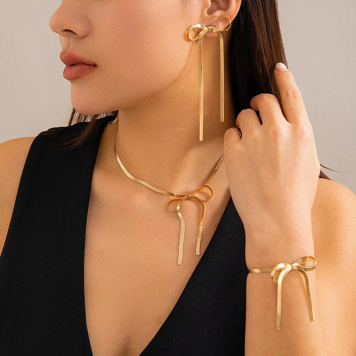 SC New Style Korean Butterfly Earrings Fashion Gold Silver Bowknot Earrings Trendy Bow Stud Earrings for Women