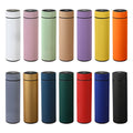 Rust Proof Stainless Steel Drink Bottle Double Wall 500ml Vacuum Flask for Outdoor Sport LED Smart Intelligent Water Bottle