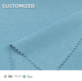 Super Fine 95% Cotton 5% Spandex Interlock Fabric for Clothes