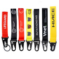 Custom logo Printed Hand Wrist Wristlet Strap Lanyard Keychain Key Chain Dog Hook Short Strap Lanyard Keychain