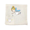 RubySub Custom Christmas 8 Inch Linen Sublimation Tooth Fairy Pillow Case Linen Pocket Pillow Cover