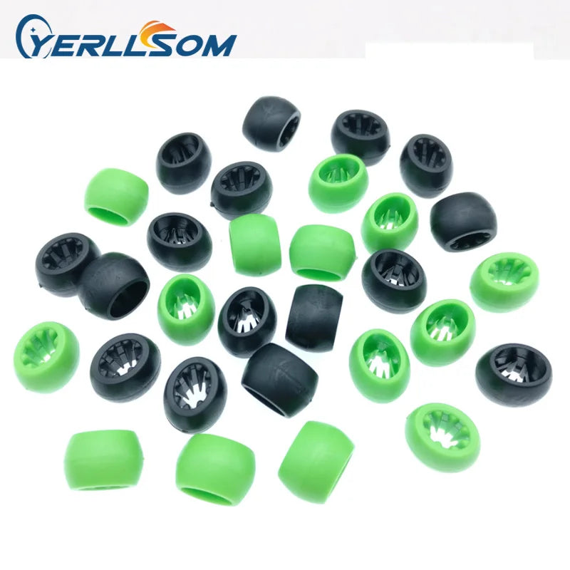 YERLLSOM Eco-friendly  Cheap Oval Shape Teeth Inside Disposable Black Plastic Lock for Event Fabric Wristbands Y22050603