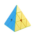 Sengso Hot Selling Toys 3x3x3 Magnetic Pyramid Magic Cube for Children Educational Puzzle