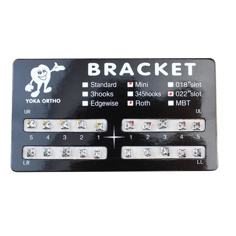 Dental Ortho Mini Roth 022 Slot Metal Braces Bracket