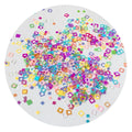 Mixed Color Bright Sequins Hollowed Square Shape Glitter Craft for Party Garment Nail Art Accessories