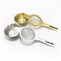2 Pcs/set Stainless Steel Matcha Sieve Custom Logo Sifter Fine Mesh Matcha Strainer for Powder Flour Tea Coffee