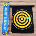 Yiwu Factory Wholesale Price Diana 17 Inch Custom Printed logo Dartboard with Dart Portable OEM Magnetic Dartboard
