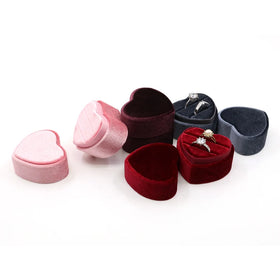 Custom Logo Luxury Velvet Jewelry Box Wholesale