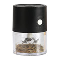 Custom Logo Electric Dry Herb Grinder Powerful 50mm New Smoking Tobacco Rechargeable Wholesale with Lacquer Technics