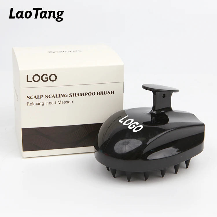 Wholesale Household Soft Silicone Scalp Massage Brush Scratch Head Scalp Clean Scalp Massager Salon Vent Cushion Shampoo Hair