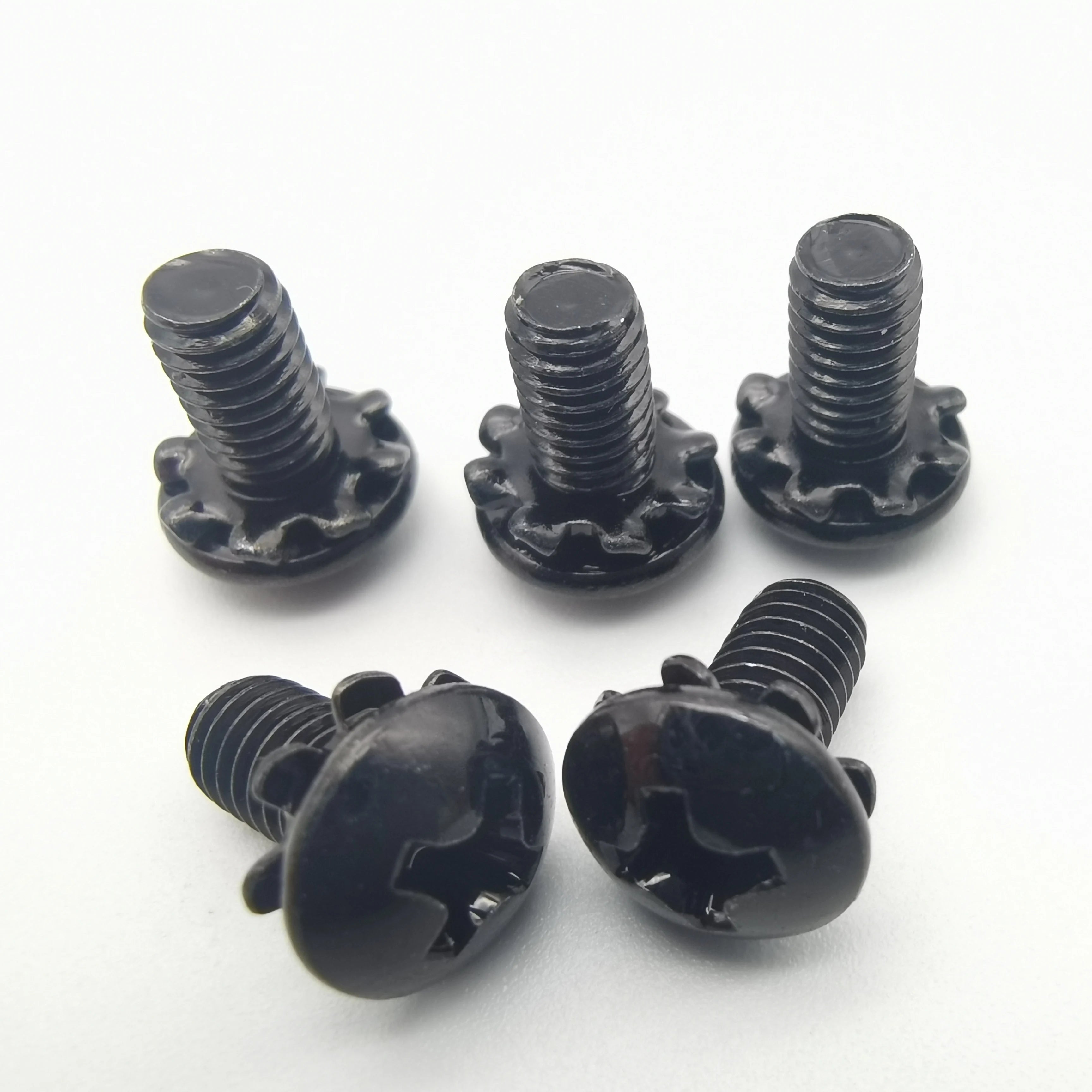 Wholesale Stainless Steel Cheese Head Scotch Phillips Crosshairs Special Machine Car Gaskets Black Oxide Box High Practicability