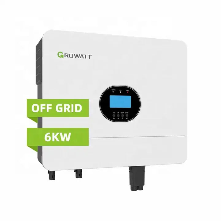 Hot Sale SPF6000ES PLUS Pure Sine 6kw 6000w 48v Wave Solar Power Inverters Growatt 6KW Off Grid Inverter in Stock