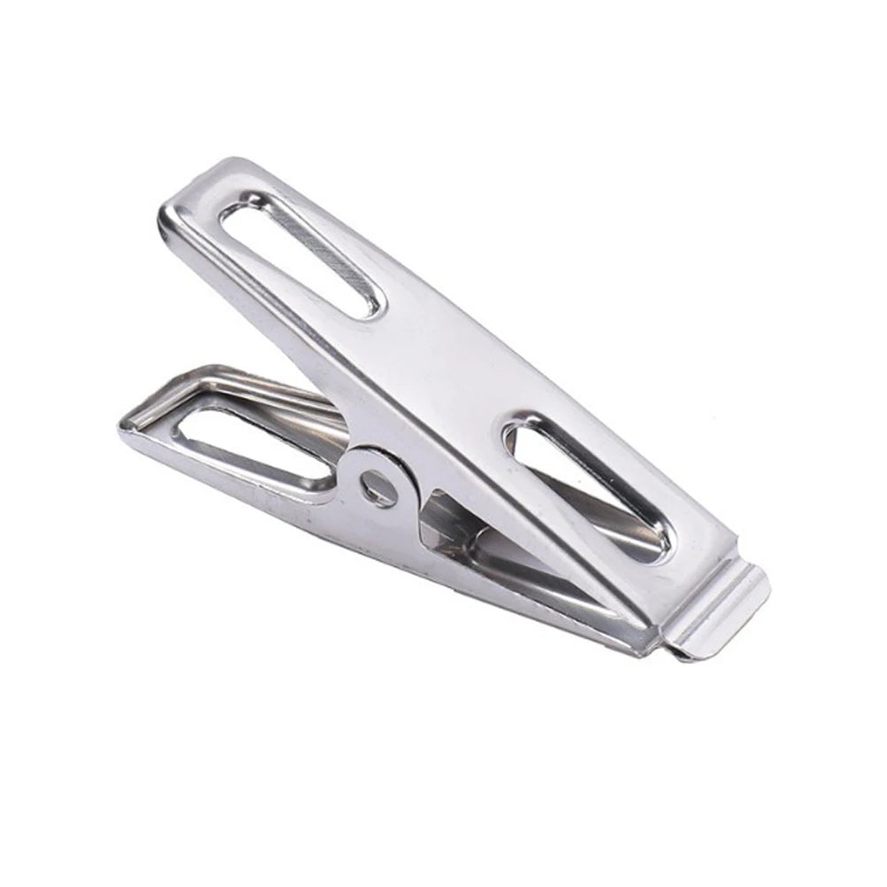 Stainless Steel Clothes Pegs Multi-purpose Stainless Steel Windproof Against Rust Wire Pegs Clothes Pin Hot Sales Popular Metal
