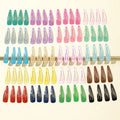 Tik Tok Hot Custom Logo Women No Crease Beautiful Hair Clips Pins No Bend Curl Clip Accessories Clip for Hair