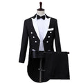 Top Grade Men'S Dress Tuxedo Suit Performs Piano Choral Conductor Costume Grooms for Photo Shoots Men Suits