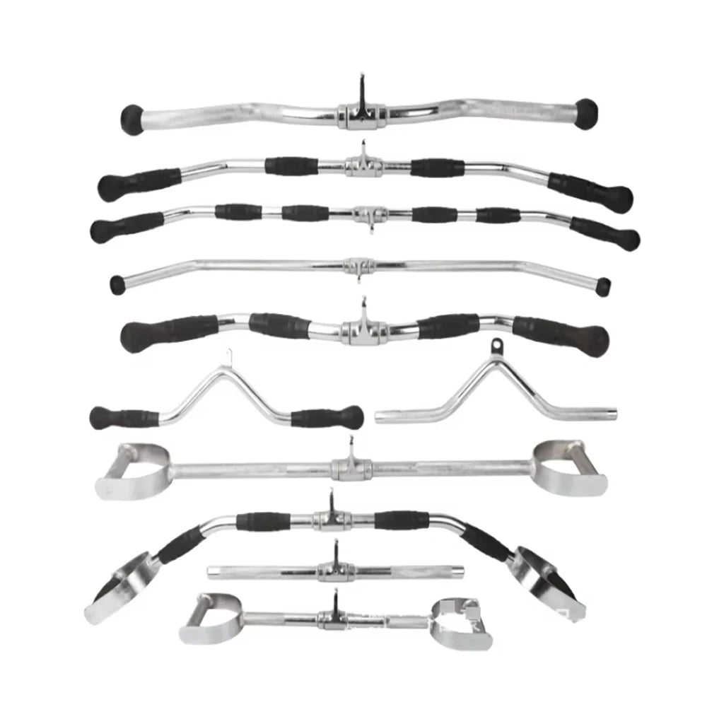 Multi Fitness Accessories Gym Handle Cable Attachment Pull up bar Lat Pull Down bar