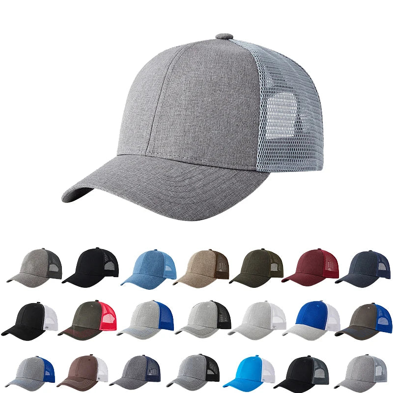 Wholesale Multi Colors Customized Sports Gorras Trucker Caps Blank Curved Brim Richardson 112 6 Panel Mesh Back Trucker Hat