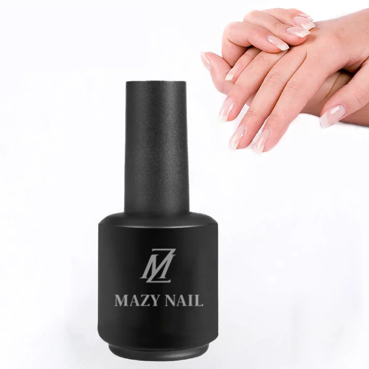 Easy to Remove No Yellowing Peel off Base Clear Coat Gel Polish 15ml Bottle LED Cure DIY Designer Nail Polish