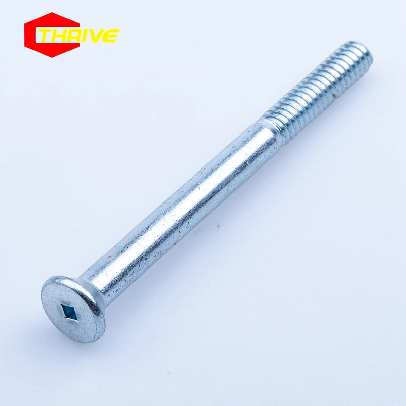 Auto Fastener  1/4 3/8 5/16  7/16 1/2 M6 M8 M10 Stainless Steel Screw  Flat Countersunk Head Carbon Steel Galvanized Bolt Screw