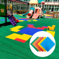 TPE Movable Professional Kindergarten Court Interlocking Floor Tiles Outdoor Sport Flooring Dongxing DX12 Easy Installation