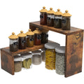 Kitchen Wooden Spice Rack 3 Tier Bamboo Spice Rack Support Custom Spice Rack Organizer
