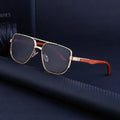 DOISYER Classic UV400 Pilot Sunglasses Oversized Metal Frame Custom LOGO Fashionable Eyeglasses for Men and Women's Cycling