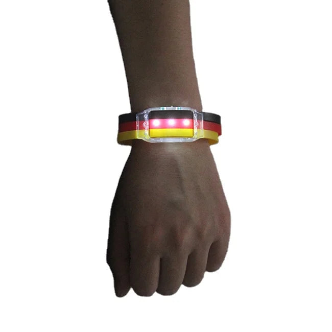 Custom Silicone Wristbands LED Customized Bracelets for Party Decorations Popular Items