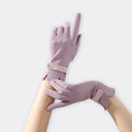 Fashion Quick Dry Sun UV Protect Women Summer Car Driving Sunscreen Gloves
