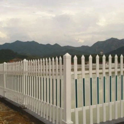European Standard Pvc Fences for Houses Cloture
