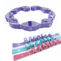 Custom Safety Stretch Sport Training Pull Strap Band Yoga Stretching Strap with Loops logo for Flexibility Work