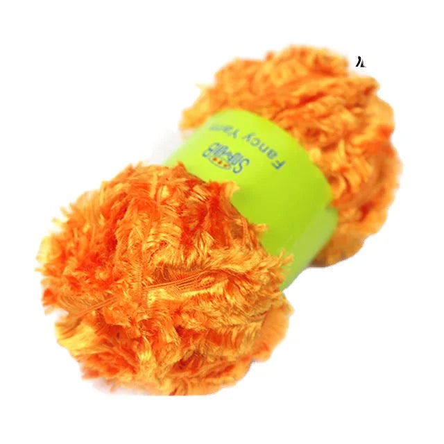 Popular Fancy Feather Wholesale Eyelash Yarns 100% Polyester Crochet Yarn for Knitting