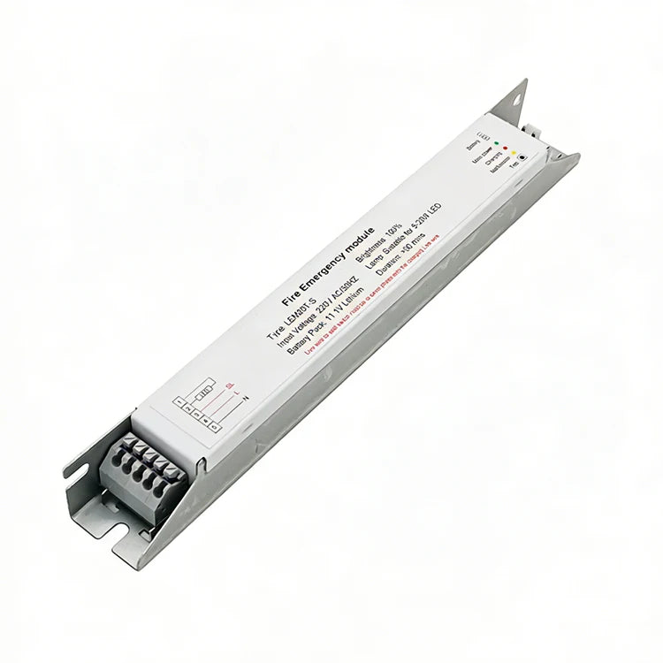 Slim Emergency Light Led Converter Kit for Max 20W Led Tube KUNSEN LEM20T-S AC-DC 3-Year Warranty