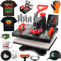 Freesub 5 in 1 Combo Heat Press Machine t Shirt Heat Press Machines for T-shirt Clothes