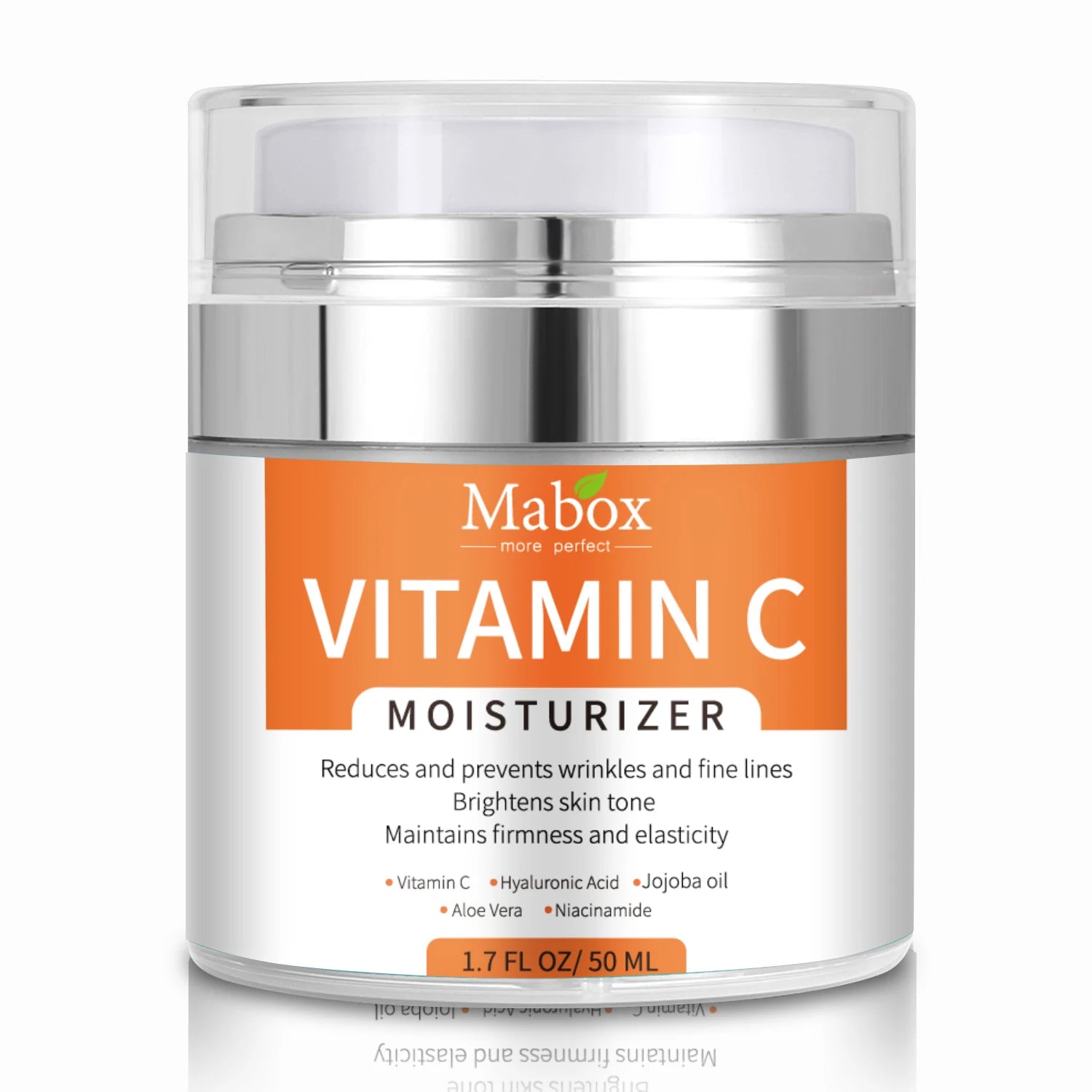 Mabox Private Label Face Skin Whitening Glowing Moisturizer Vitamin C Cream