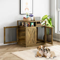 Factory Direct Modern Indoor Pet House Heavy Duty Dog Kennel Dog Crate Furniture