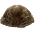Sample Support Custom Winter Warm Factory Price Real Sheepskin Fur Lamb Fur Women Fashion Long Hair Tuscany Real Fur Winter Hat