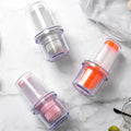 Silicone Push Type Oil Bottle Brush With Storage Cover Baking Oil Brush Sauce Brush Oil Pot Baking Tools