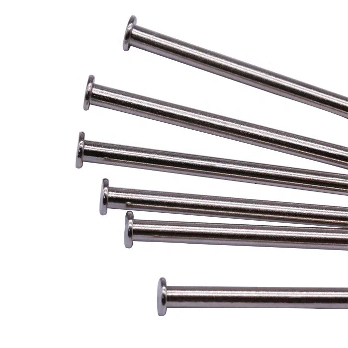 Custom Stainless Steel Flat Head Semi Tubular Rivets Factory Price Fastening Solution