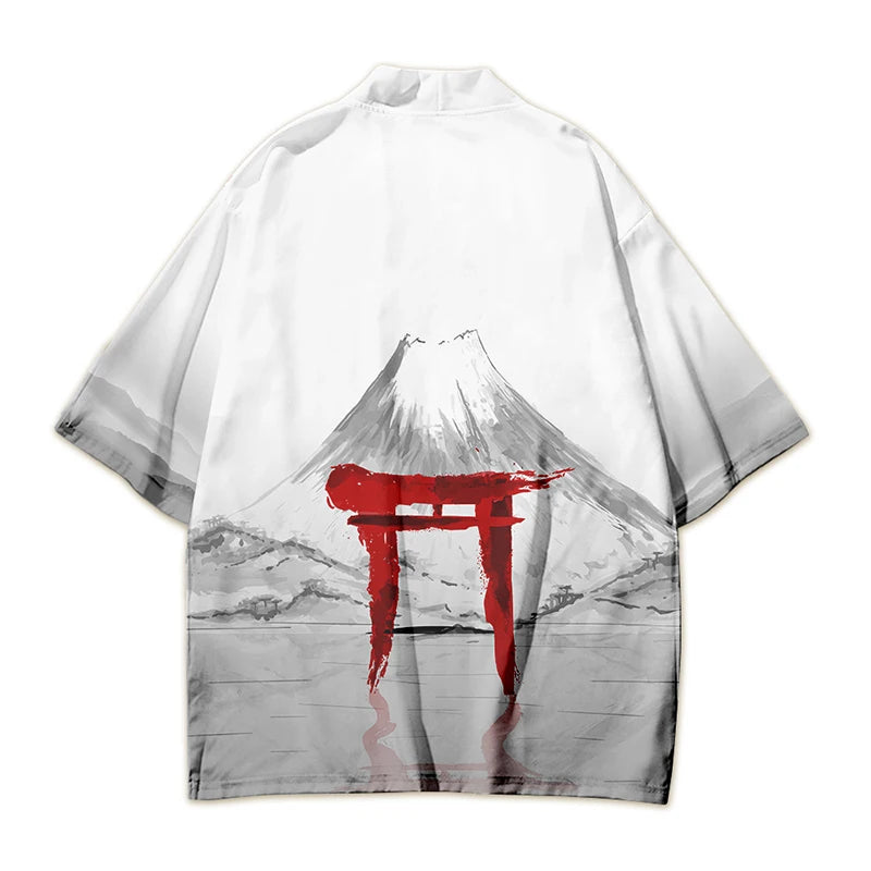 Japanese Anime Cosplay Costume Kimono Loose Cardigan Daily Wear Custom Haori Nightwear for Boys Girls Men Women